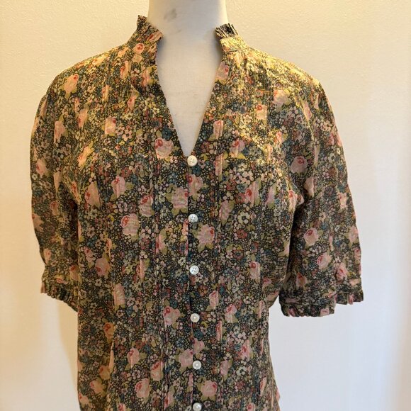 Trovata Eloise Pintuck Blouse - Picture 7 of 9